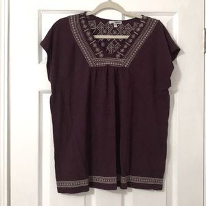 Women’s peasant Style shirt Size L